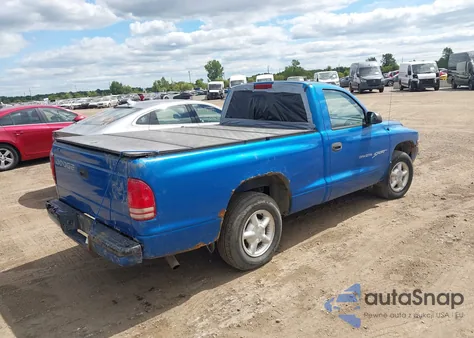 1999 Dodge Dakota Slt/Sport из США, поврежденный, VIN 1B7FL26X1XS247267